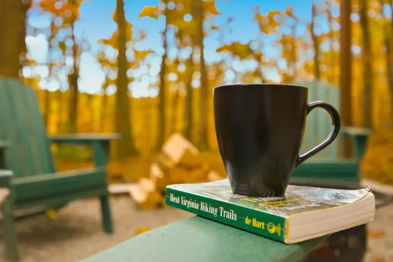 Coffee on the deck