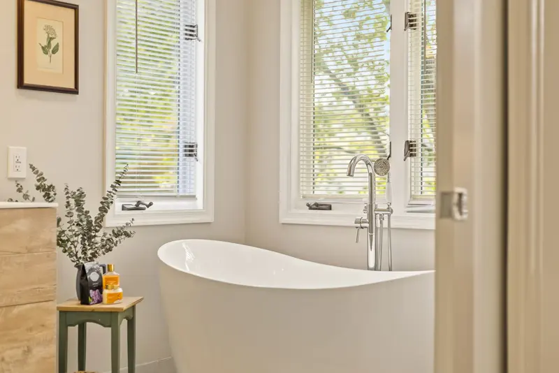 Bright bathroom