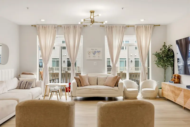 Bright living room
