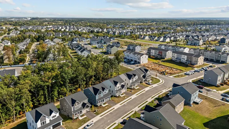 New neighborhood from above