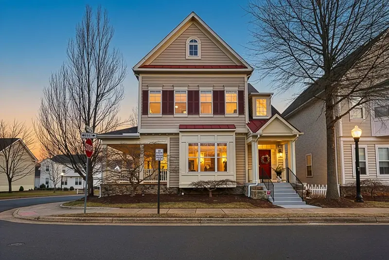 Victorian at dusk