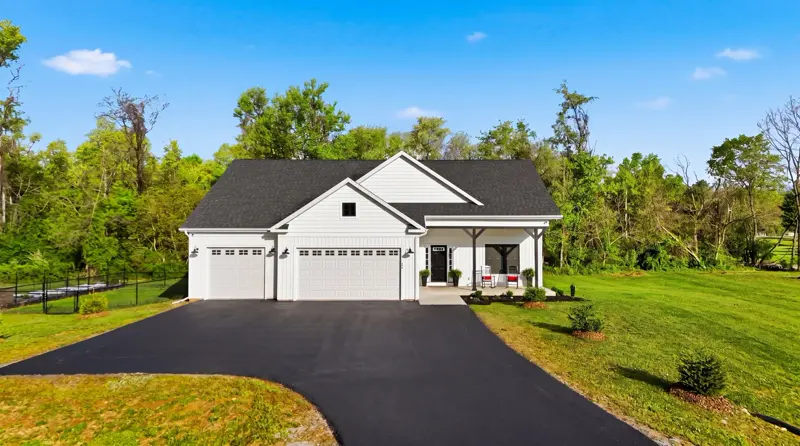 White farmhouse
