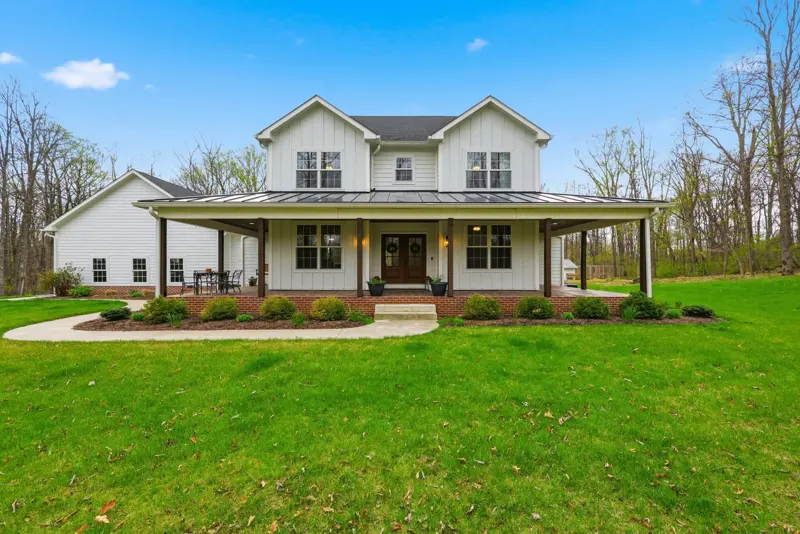 Wraparound porch